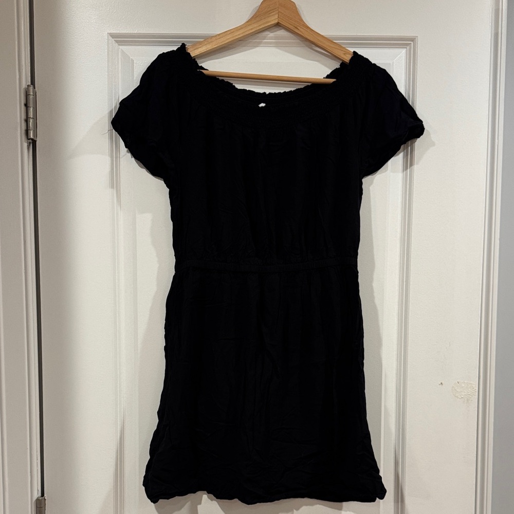 MP | Old Navy | Off-Shoulder Black Dress